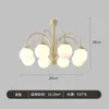[Selección Premium] Lámpara de Techo Estilo Retro Francés Crema para Dormitorio Principal Bola Redonda para Comedor Sala de Estar Habitación Infantil Lámparas de Iluminación para Niñas