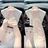 Renda Estilo Fada Gentil Estilo Coreano Proteção Solar Mangas de Gelo Finas para Dirigir ao Ar Livre Moda Proteção Solar Mangas Largas Feminino Seda de Gelo