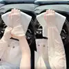 Encaje Suave Estilo Hada Estilo Coreano Protector Solar Manga de Hielo Delgada Conducción Exterior Moda Protector Solar Manga Suelta Mujer Seda de Hielo