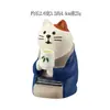 Enfeites de Carro Gato Japonês Decoração de Console Central Brinquedo Tendência de Mesa Figura Zakka Artesanato de Resina Enfeites de Carro