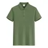Camisa Polo de Manga Curta para Trabalho de Verão Unissex com Logo, Camisa Publicitária para Empresas de Decoração e Construção, Uniforme de Grupo com Gola e Texto Impresso