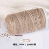 Cuerda de Cinco Colores Tao Cuerda Trenzada Hecha a Mano Cielo Estrellado Degradado Hilo de Algodón Retorcido a Mano Rollo Grande Pulsera Accesorios de Joyería DIY Material Cuerda