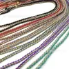 Corda para Pingente Atacado Trançada de Quatro Fios Nó de Diamante Fio de Algodão Torcido à Mão Cordão de Colar Tecido Cordão para Pingente Estilo Étnico Alça de Pescoço