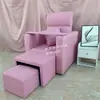 Sofá Cadeira para Salão de Unhas, Sofá para Spa dos Pés, Poltrona Reclinável para Massagem nos Pés, Salão de Cílios, Salão de Beleza, Cama para Tatuagem e Micropigmentação de Sobrancelhas