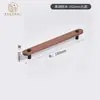 Venta al por mayor del fabricante Tiradores de madera para puertas de gabinetes Tiradores de madera para armarios y gabinetes Tiradores simples de registro para cajones Estilo de madera maciza Agujero único y doble Tiradores pequeños