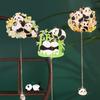 Marcapáginas creativo y lindo de panda de Sichuan, marcapáginas de dibujos animados con personalidad adorable, regalo de amor para estudiantes, papelería al por mayor
