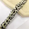 Encaje de Tela Accesorios Nuevo Azul y Blanco de Moda Elástico Terciopelo Flor Una Yarda Collar Encaje Manualidades