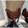 Bolso de Media Luna a la Moda para Debajo del Brazo Estilo Coreano Bolso Cruzado Pequeño de Moda para Mujer Nuevo Modelo 2026 Celebridad de Internet Ins Bolso para Viajar