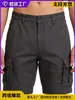 Comércio Exterior Transfronteiriço Europeu e Americano Retrô Masculino Verão Outdoor Soltos Multibolsos Shorts Cargo Esportivos Shorts Retos Comprimento do Joelho