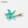 Wjia Primavera Verão Nova Moda Simples Presilha Lateral Flor Franja Presilha Cabelos Soltos Feminino Doce Alto Padrão Acessórios de Cabelo Presilha de Cabelo