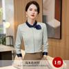 Pajarita camisa blanca mujeres recepción de hotel ropa de trabajo formal azafata traje profesional falda camisa sentido del diseño