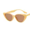 Óculos de sol retrô triangulares estilo gatinho para rosto pequeno de mulher, estilo de alta qualidade, óculos de sol pretos de armação pequena, proteção solar, adequados para sessões de fotos