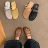 Look de Verão com um Vestido! Meia-sapatilhas de Peixe com Design Único em Renda Telada, Chinelos para Exterior com Solado Grosso Vazado para Mulheres