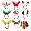 Faixa de Cabeça com Galhos de Natal, Sino de Árvore de Natal, Novos Acessórios de Cabelo, Faixa de Cabeça para Decoração de Festa de Feriado, Suporta Personalização
