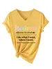Camiseta de manga corta con cuello en V, versátil, para mujer, sitio independiente de Amazon