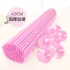Accesorios de Plástico para Arrastrar Globos Color Macarrón Varilla de Soporte de Látex Empuje de Piso Varilla de Arrastre de Mano Varilla Telescópica Decoración de Fiesta