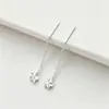 Pendientes Largos con Borla de Plata Pura S999, Lujo de Nicho, Nuevo Modelo 2026, Pendientes Elegantes de Nuevo Estilo Chino