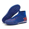 Nuevas zapatillas de fútbol transfronterizas para la Copa Europea con tacos, de caña alta para hombre, tallas grandes para adultos, zapatillas deportivas de entrenamiento juvenil con tacos largos para mujer
