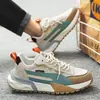 Zapatos para Hombre Transfronterizos Nuevos Modelos de Verano Zapatos de Papá Forrest Gump para Hombre Casual para Correr Suela Gruesa Ligeros Versátiles Zapatos de Moda