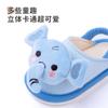 Pantuflas para Niños Primavera y Otoño Lindas para Bebé Hogar Interior Piso Niños y Niñas Pantuflas Ligeras de Tela con Suela Blanda