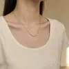 Nuevo collar de cara sonriente con diamantes para mujer, exquisito y discreto, con un toque de lujo ligero, nicho, de alta gama, diseño simple y versátil