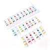 Venta al por mayor de fábrica 12 ml pintura acrílica individual de acuarela al óleo 24 colores tubo de aluminio juego de pintura a granel pigmento