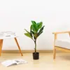 Árvore de simulação planta bonsai planta em vaso shopping center escritório sala de estar decoração flor flor artificial planta verde banana de viajante atacado