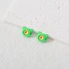 Monstruo Oreja de Gato Ojo de Gato Perforado Cuentas Aleación DIY Cadena para Teléfono Collar Color Dopamina Accesorio