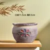00 Maceta Grande de Suculentas Mediterráneas para Uso Doméstico, Cerámica Gruesa Creativa Cerámica Vintage Maceta de Barro Rojo Bandeja para Flores Venta al por Mayor
