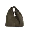 Tendência de moda transfronteiriça, estilo retrô, nova coleção de 2026, bolsa de mão minimalista e única em formato de nuvem, bolsa tote de alta qualidade, bolsa plissada feminina