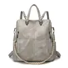 Mochila de mujer modelo nuevo 2026 transfronteriza, gran capacidad, estampado de mezclilla, moderna y versátil, se puede usar como bolso de hombro, bolso de mano, bolso cruzado para viajes y desplazamientos