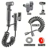 Rociador de Bidé para Inodoro de Baño Transfronterizo Pistola de Chorro de Descarga Potente Set de Pistola de Agua Compañero de Inodoro