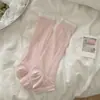 Novas Meias-Calça Ribatadas Color Block Estilo Ballet com Pé, Polainas Finas Vazadas, Meias Largas, Meias 3/4, Branco