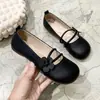 Zapatos Casuales Mary Jane de Suela Blanda para Mujer 2026 Otoño Nuevo Estilo Zapatos Planos para Mujer Zapatos Individuales Mocasines Zapatos Franceses de Suela Blanda para Abuela