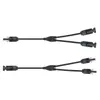Conector Fotovoltaico Solar Mc4 1500V 1000V Montagem de Conector Plugue Macho e Fêmea Painel Tipo Y Tipo T