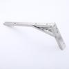 Soporte triangular plegable móvil de acero inoxidable para el hogar, soporte de ángulo recto de 90 grados con carga, soporte de pared superior para partición