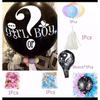 Decoraciones para Fiesta de Revelación de Género de 36 pulgadas Seleccionadas Cuidadosamente Banderín Niño o Niña Globos de Confeti