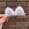 Clip de Felpa de Orejas de Gato Pequeño para Flequillo Lateral, Pasador para el Cabello, Accesorios para Cabello Roto, Clip Superior, Clip para Mujer, Pasador para el Cabello, Tocado para Niños