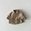 Chaquetas ligeras con relleno de algodón para niños y niñas, prendas de abrigo acolchadas infantiles, abrigos de algodón cálidos para otoño, elegantes tops y chaquetas de otoño e invierno para bebés