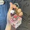 Mini Dibujos Animados Kulomi Ding Dang Gato Oso Fresa Serie Cubo de Rubik Juguete Cubo de Rubik de Tercer Orden Llavero Colgante Venta al por Mayor
