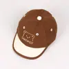 Chapéu Primavera e Outono Aba Curta Chapéu de Bebê e Criança Casual Bonito Primavera Bonito Chapéu de Beisebol Tesouro Masculino e Feminino Chapéu de Sol
