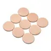Materiales para Accesorios de Joyería DIY Chip de Madera de Haya Redondo de 50 mm Etiqueta Artesanía de Madera de Haya Natural Se Puede Imprimir Logo