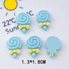 Moño brillante lindo lazo paleta chupete horquilla para el cabello para niños cordón para el cabello accesorios para el cabello DIY pegamento crema accesorios de resina