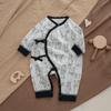 Ropa de Primavera y Otoño para Niños, Ropa para Recién Nacido, Mameluco para Bebé, Ropa Estilo Monje Clase A, Algodón Algodón Puro Manga Larga
