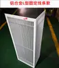 Saída de Ar L-Shaped para Ar Condicionado de Janela em Liga de Alumínio Grelha de Saída de Ar para Ar Condicionado de Janela ABS com Grade de Estilo Canto de 90 Graus Saída de Ar em Aço Plástico