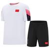 Roupas de Treino para Estudantes de Esportes Verão Manga Curta Shorts Terno Grupo Masculino e Feminino Pais e Filhos Esportes Lazer Moda Artes Marciais