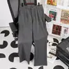 Pantalones de hombre premium de ajuste limpio, microbocana, antiarrugas, para primavera y otoño, pantalones de traje casual holgados de pierna recta ancha