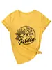 Encuéntrame en el jardín Amazon eBay sitio independiente camiseta casual y elegante de mujer con cuello en V y manga corta