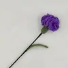 Flor de Cravos Artificial de Tricô Crochê à Mão Flor de Cravos Tecida Ornamento Decorativo Presente Flor Pronta