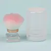 Cepillo portátil para polvo de uñas con cabeza de hongo para limpiar superficies de uñas, luz de cristal, cerdas extragrandes, herramienta de belleza, pincel de maquillaje Cangzhou